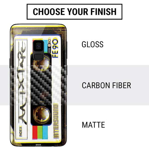 Old Mixtape Galaxy S9 Skin